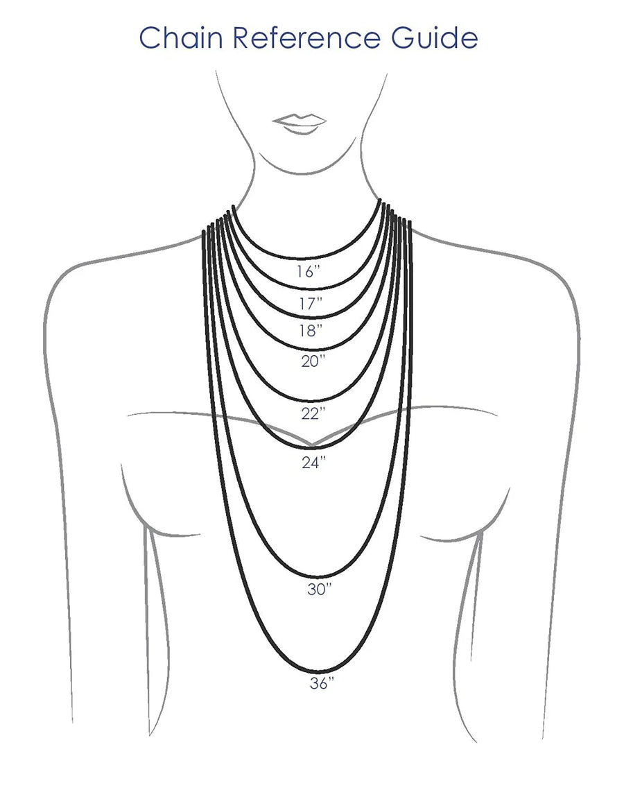 Metzakka Satellite Chain, Necklace for Layered